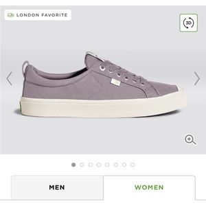 Cariuma OCA Low Sneakers - Mystic Grey Size 10 women’s (unisex)